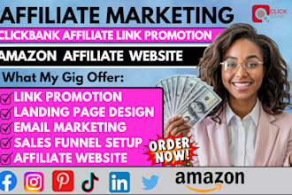 do clickbank affiliate marketing referral link promotion amazon sales funnel