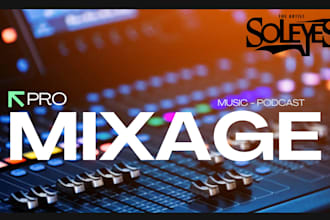 professionally mix your music and podcast