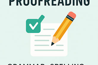 proofread and perfect your english writing with precision