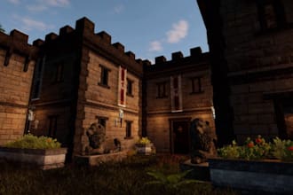 design stunning environment, lighting, level or landscape in unreal engine 5