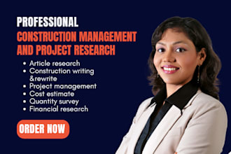 do construction management, quantity survey, gantt chart, marketing ppt and wbs