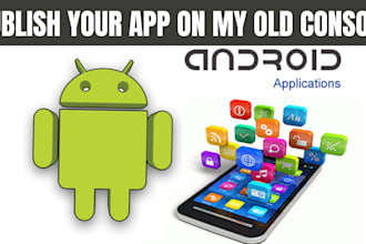 rent my old console account for you to publish your app, upload app