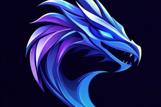 make medieval, fantasy, rpg, rustic, scifi and game logo