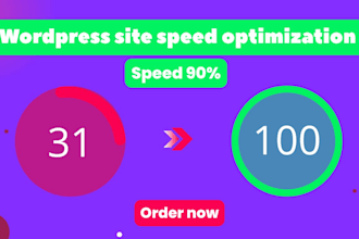 speed up your wordpress website and improve performance
