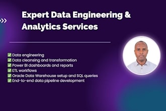 configure your data warehouse, etl pipelines, and bi dashboards