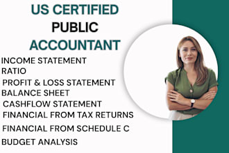 prepare income statement, balance sheet and cashflow statement as per ifrs, gaap