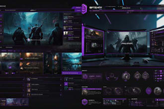 design stunning custom twitch overlays, panels, and screens