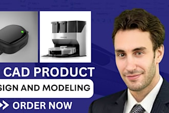 create 3d cad product design,  3d cad modeling, and 3d rendering in solidworks