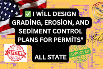 design grading, erosion, and sediment control plans for city permits