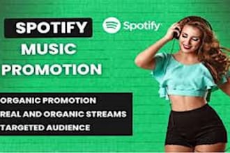 do spotify album promotion, spotify music track promotion