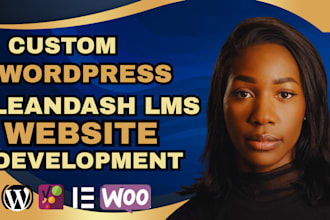 custom wordpress lms website development