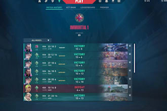 get you to your desired rank in valorant, na or latam