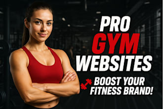create a professional yoga, fitness, gym, or personal trainer wordpress website