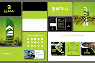 design a logo and corporate identity and full branding kit