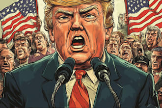 illustrate your editorial or political cartoon idea