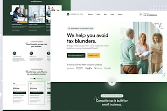 design income tax website tax website finance website income tax landing page