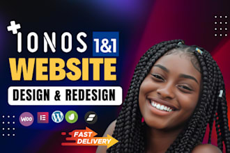 ionos website design, ionos website redesign, ionos website ecommerce website