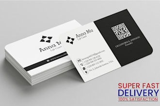 design unique, modern and luxury business card