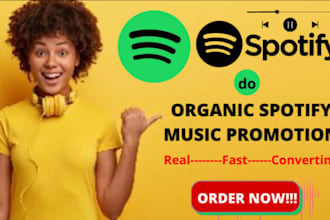 do organic spotify music promotion, spotify album promotion, spotify viral