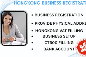 do hong kong company vat registration and ct600 filling, business certificate