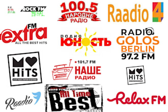 airplay your music and promote on popular estonian and russian radio