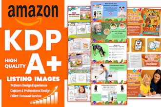 design professional amazon a plus content for your book