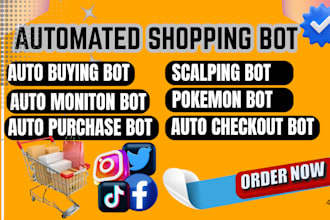 setup and fix popmart bot, automated purchase, checkout bot, or tiktok affiliate