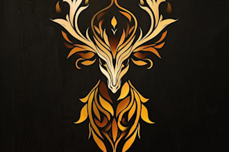 design medieval fantasy game, rpg, mmo game logo