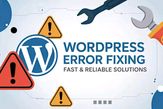 fix wordpress issue, critical errors and problems