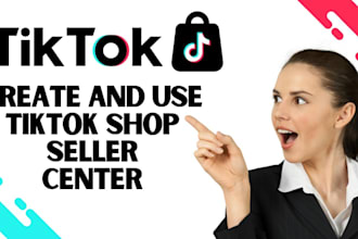 create USA tiktok shop UK tiktok account USA tiktok shop business representative