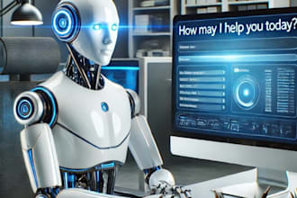build an ai chatbot automate support, fully automated conversational