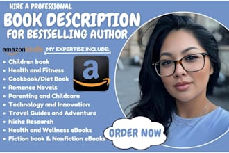 write high ticket amazon kdp book description, copyright, ebook niche research