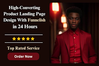 clone funnelish landing page, design funnelish landing page in 24 hours
