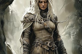 dnd character art and dnd character art