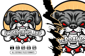 do a unique awesome streamers gaming logo