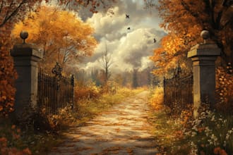 create environment concept art and backgrounds for you