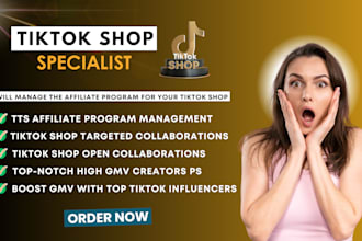 set up your tiktok shop affiliate program and manage influencer collaboration