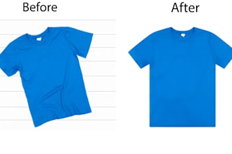do flat lay image editing,neck joint,ghost mannequin