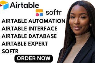 do airtable database, airtable interface, automation, softr, airtable expert