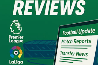 write professional football blog posts for your website