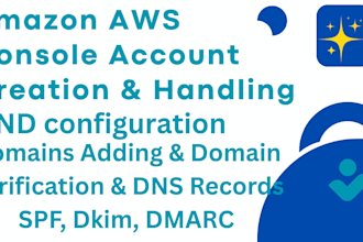 create amazon AWS console account for you
