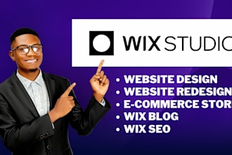 build wix studio website, create wix studio website, design wix studio website