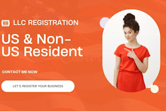 do US llc registration for non US and US residents