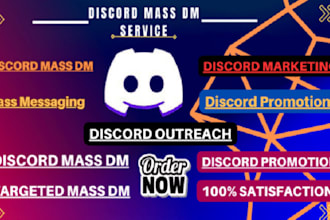 discord server promotion, discord server, mass dm advertise, discord promotion,
