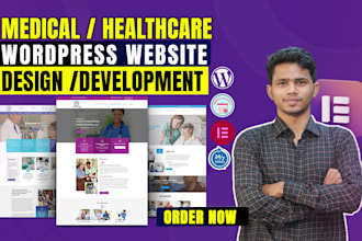 healthcare, medical, hospital, clinic, dental, and doctor website