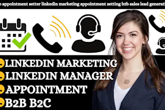 b2b appointment setter linkedin marketing appointment setting b2b sales leads