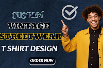 create retro vintage t shirt and bootleg t shirt for streetwear clothing brands
