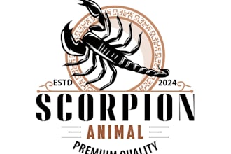 design high quality scorpion logo satisfaction guaranteed