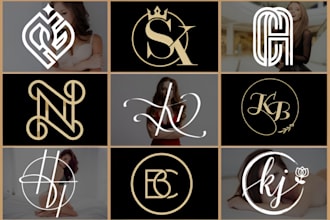 design luxury fashion clothing brand, apparel and boutique fashion logo design