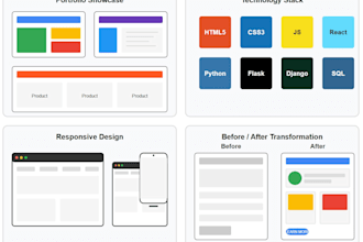 develop custom web applications and dashboards or full stack solutions